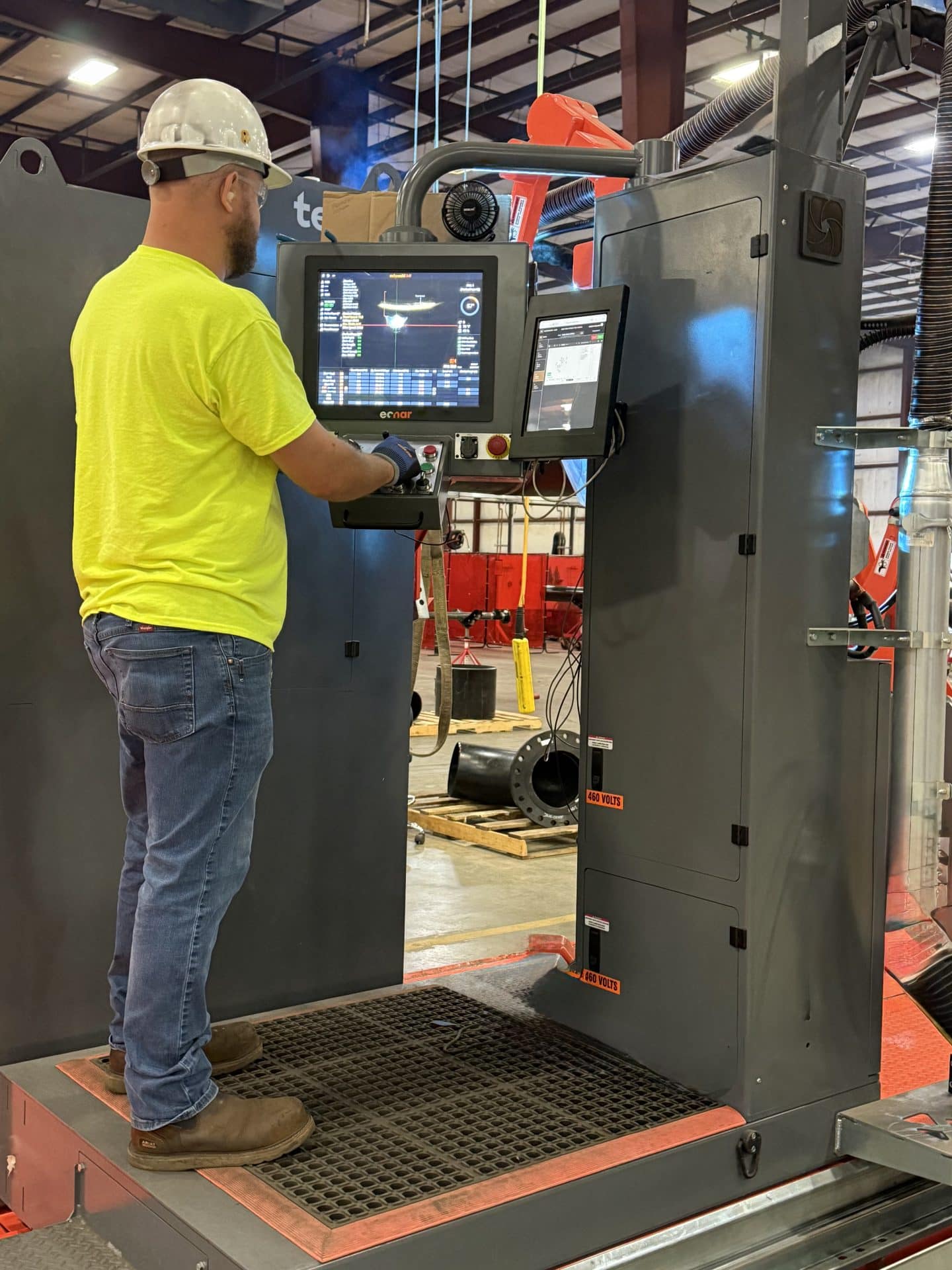 automated pipe spool welding